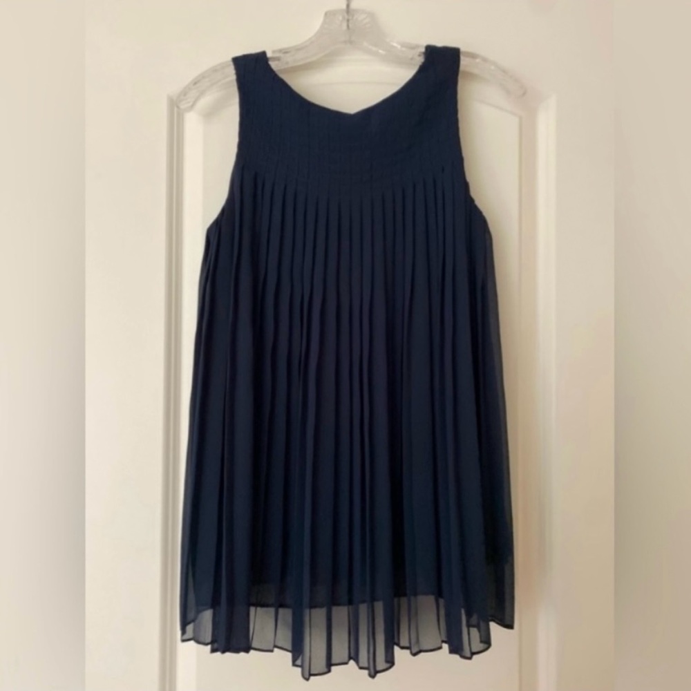 Rag & Bone Babydoll Pleated Top